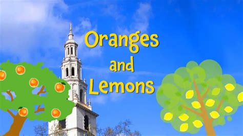 Oranges and Lemons mp3 Karaoke download, Sheet Music PDF