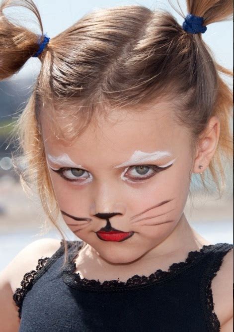 16 cute and easy Halloween face makeup ideas for kids