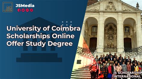 University of Coimbra Scholarships Online Offer Study Degree - S ...