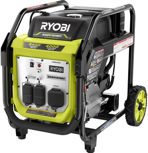 RYOBI RYi4022X 4000-Watt Gasoline Powered Digital Inverter Generator ...