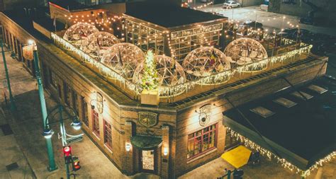 Café Benelux Has A Rooftop Igloo Bar In Wisconsin