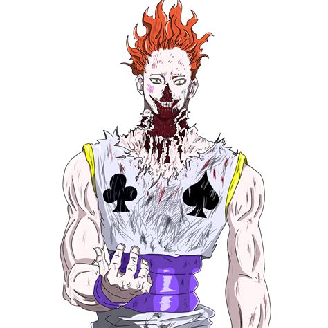 Hisoka Morou after fight with Chrollo ♦♣♠ : r/HunterXHunter