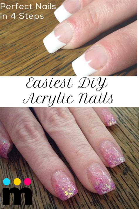 DIY Acrylic Nails - MomSkoop