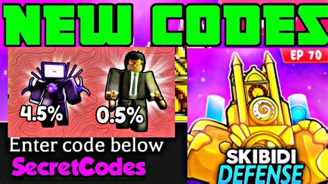 ALL *NEW* WORKING CODES FOR SKIBI TOWER DEFENSE! ROBLOX | Skibi defense ...