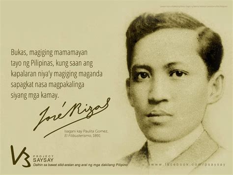 Jose Rizal Love Quotes Tagalog - Hover Me