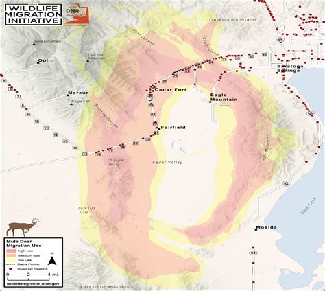 Eagle Mountain - Project Locations - Utah Wildlife Migration Initiative