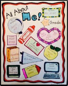 FREE "All About Me" Back to School Poster.... (or use poster for the ...