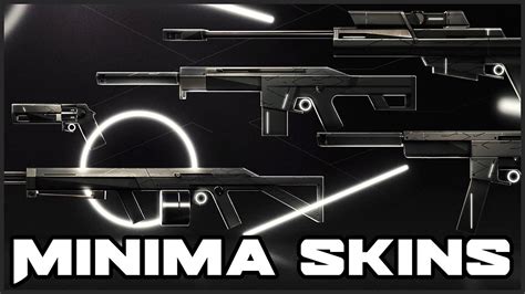 VALORANT MINIMA SKIN BUNDLE | New Skins Collection Showcase - YouTube