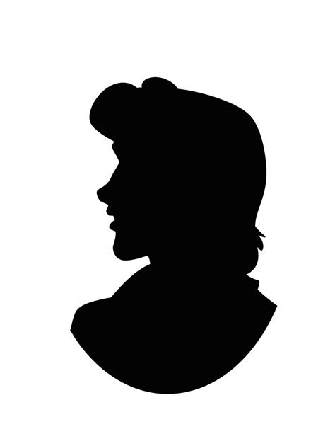 Ariel And Eric Silhouette at GetDrawings | Free download