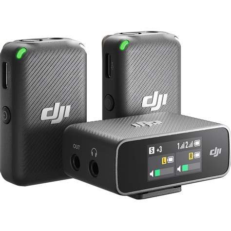 DJI Mic Dual-Transmitter Compact Digital CP.RN.00000197.04 B&H