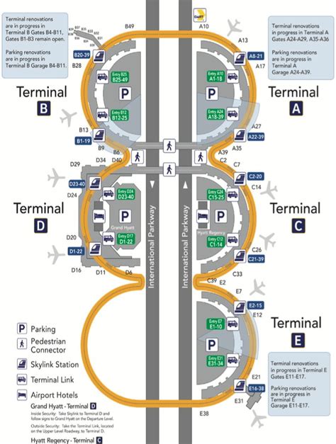 O hare airport terminal 3 map – Artofit