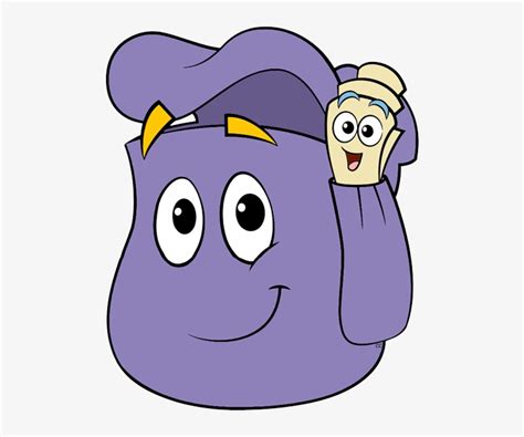 Dora Backpack And Map Png - Free Transparent PNG Download - PNGkey