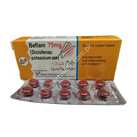 Beflam Tablet 75mg 20s | Super Health