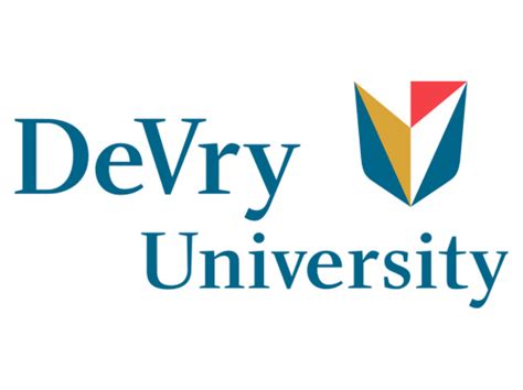 DeVry University Logo | University logo, Devry university, University