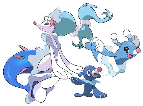 728-730 Popplio Evolution by Torathor on DeviantArt