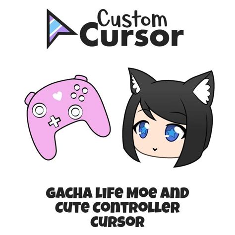 Gacha Life Moe and Cute Controller cursors – Custom Cursor in 2022 ...