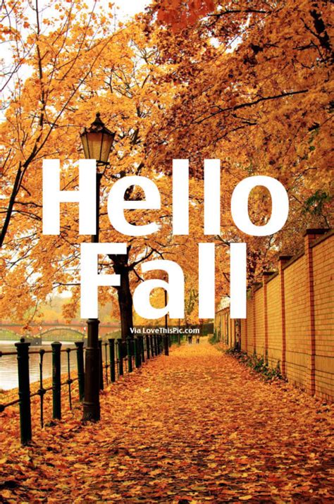 Hello Fall Quotes