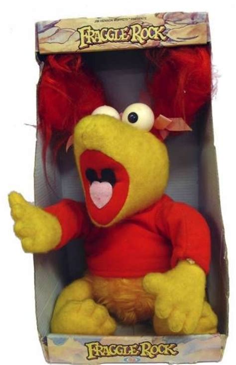 Fraggle Rock - Ideal - Red 12'' Plush Mint in Box