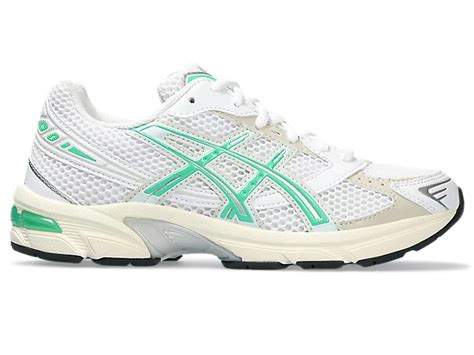 GEL-1130 | Women | White/Malachite Green | Women's Sportstyle Shoes ...