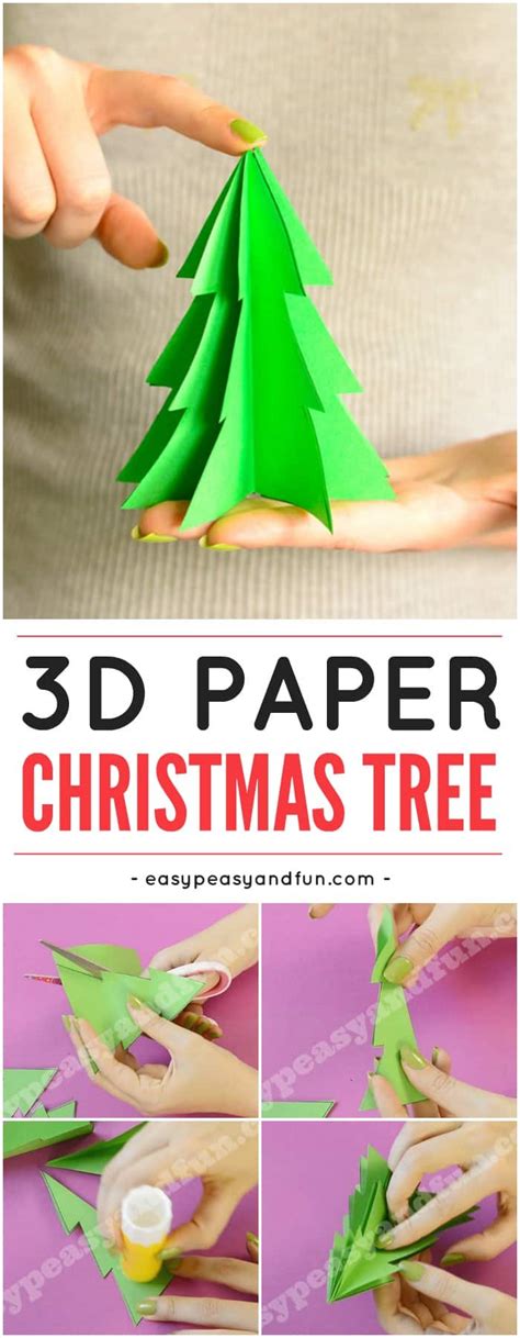 3D Paper Christmas Tree Template - Phần mềm Portable