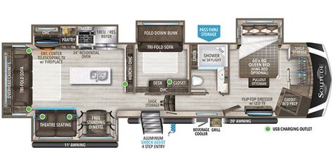 2021 Grand Design Solitude 378MBS Fifth Wheel Specs