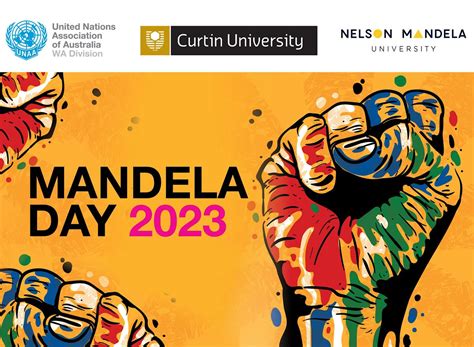 UN International Nelson Mandela Day 2023, Tim Winton Lecture Theatre ...