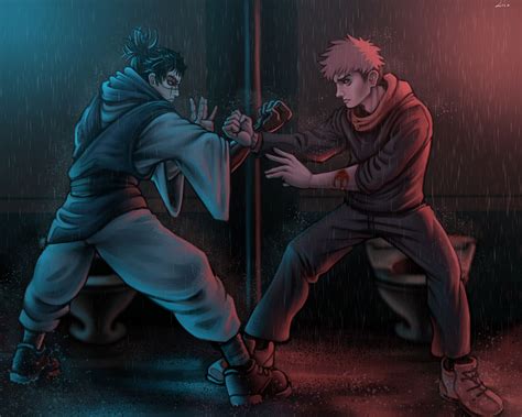 Choso vs Itadori Yuji by JakubLicak on DeviantArt