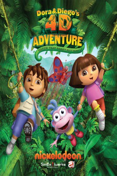 Dora and Diego's 4-D Adventure Catch That Robot Butterfly (2010) by ...