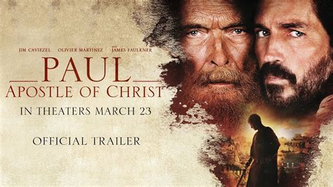 Paul, Apostle of Christ: Official Trailer | Now Playing - YouTube