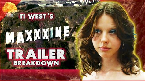 MaXXXine 2024 Trailer Breakdown | X Sequel by Ti West - YouTube