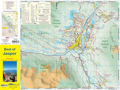 Best of Jasper Map - Gem Trek Maps