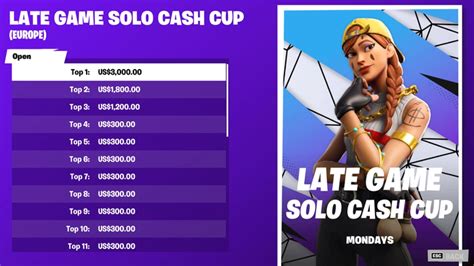 Fortnite Late Game Solo Cash Cup: Schedule, Prizes & How to Enter