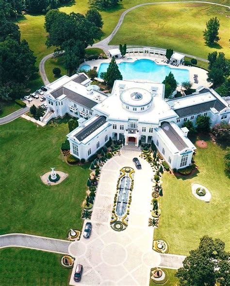 📍Atlanta,GA on Instagram: “Aerial view of @richforever mansion 🤯🤯 ...