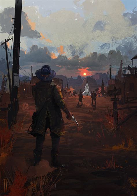 some early concept art for rdr2, everything about this game will never ...