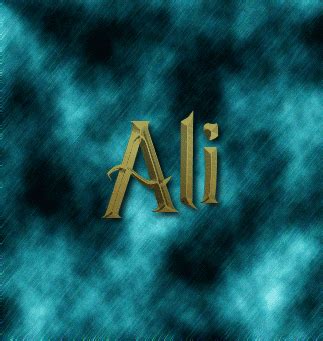 Ali Logo | Free Name Design Tool from Flaming Text