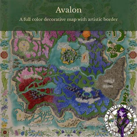 Avalon Map | Roll20 Marketplace: Digital goods for online tabletop gaming