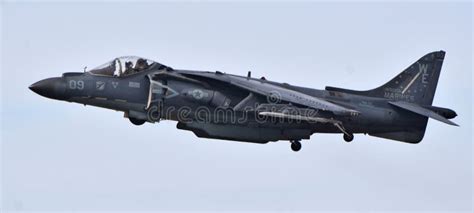 Marine Corps AV-8B Harrier Jump Jet Editorial Photo - Image of ...