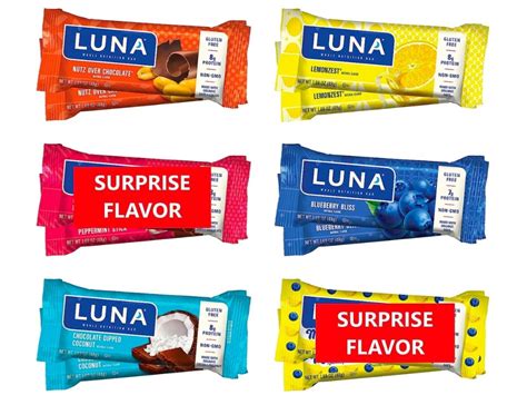 LUNA Bars 15-Count Box from $12.36 Shipped on Amazon (Only 82¢ Each ...