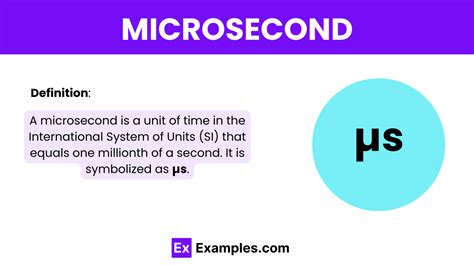 Microsecond- Definition, Tools, Conversion Chart, Uses