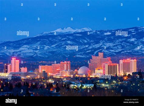 Reno nevada skyline hi-res stock photography and images - Alamy