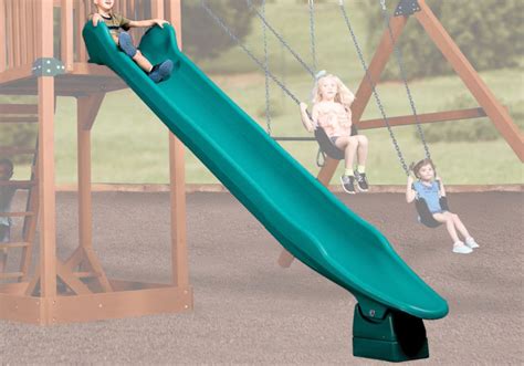 Backyard Adventures 12 Foot Rocket Slide - Kidz Backyard