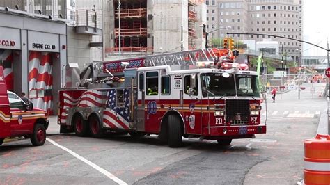 FDNY Ten House Engine 10 & Ladder 10 - YouTube