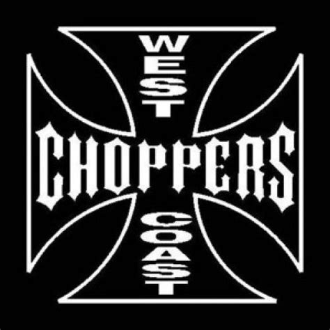 the logo for west coast chopper's