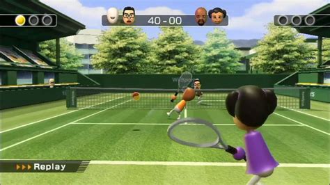 Let's Play Wii Sports - Introduction + Tennis - YouTube