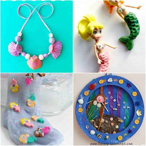 17 Amazing Mermaid Crafts For Kids · The Inspiration Edit