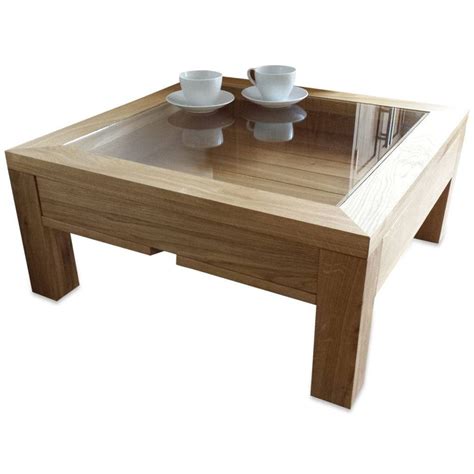 15 Best Collection of Oak Coffee Table with Glass Top