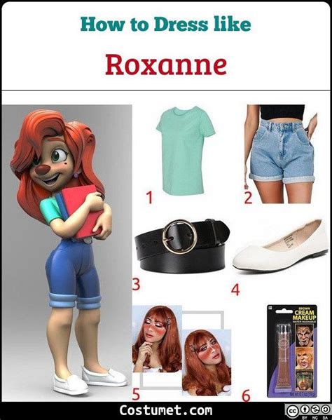 Max and Roxanne (A Goofy Movie) Costume for Cosplay & Halloween | Red ...