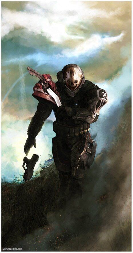 Emile halo reach art | Halo reach, Halo drawings, Halo game