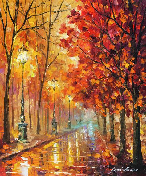 Fall Paintings By Leonid Afremov