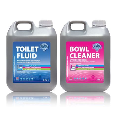 Blue Diamond Chemical Toilet Fluid Caravan Twin Pack 2L | UK | Newquay ...